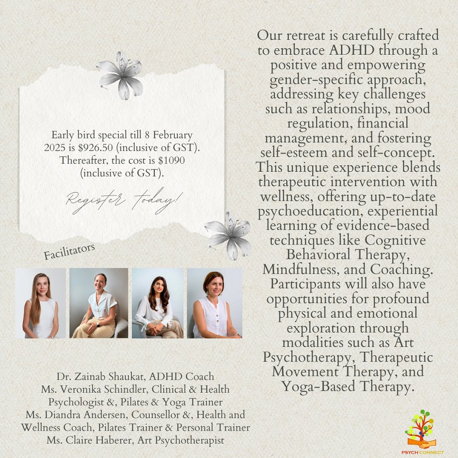 Singapore’s First ADHD Retreat for Women