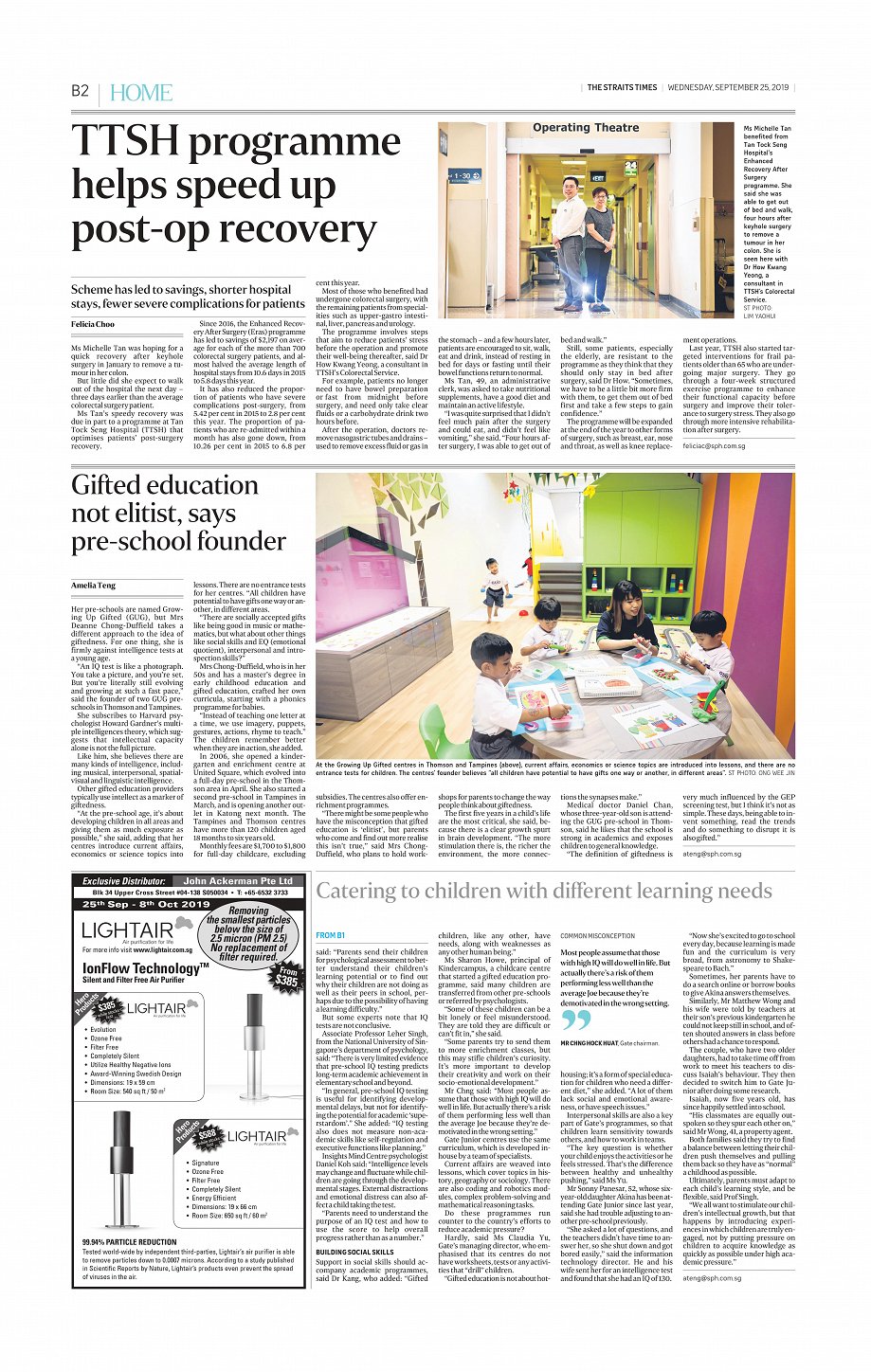 Intellectual Giftedness - The Straits Times